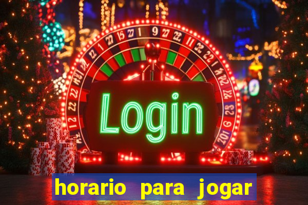 horario para jogar fortune mouse