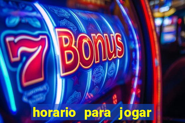 horario para jogar fortune mouse