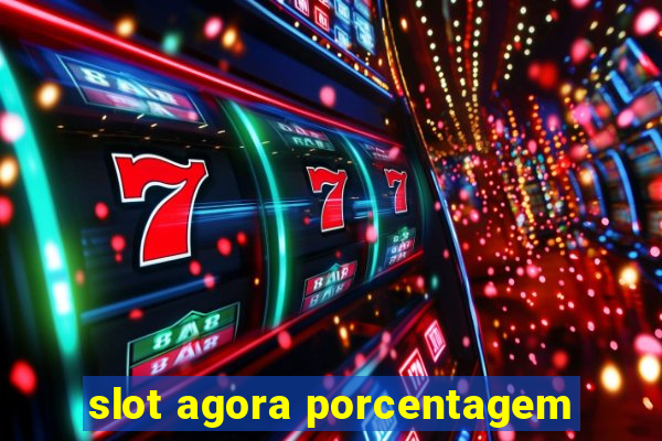 slot agora porcentagem