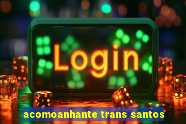 acomoanhante trans santos