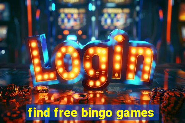 find free bingo games