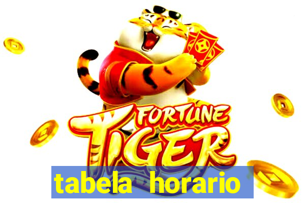 tabela horario pagante fortune tiger