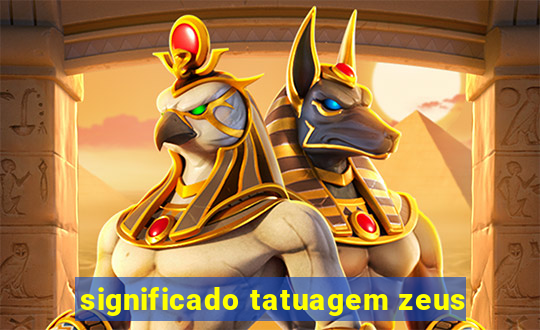 significado tatuagem zeus