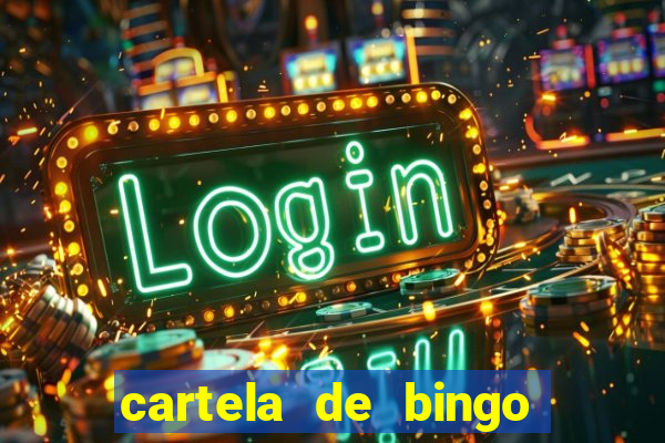 cartela de bingo ate 75