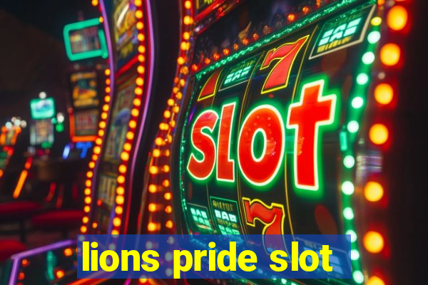 lions pride slot