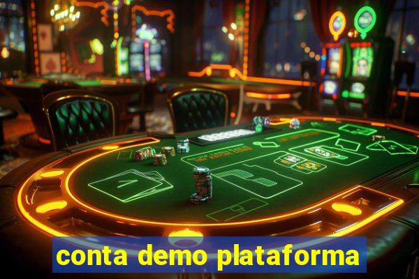 conta demo plataforma