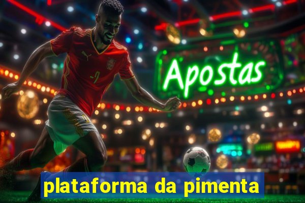 plataforma da pimenta