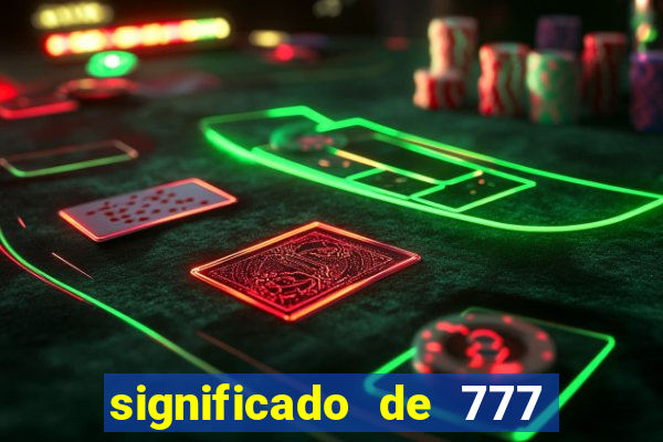 significado de 777 no crime