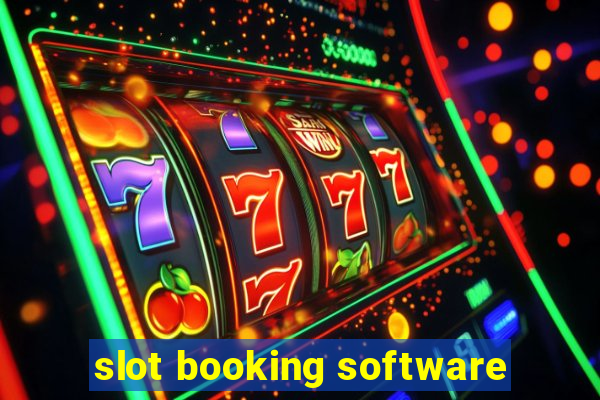 slot booking software