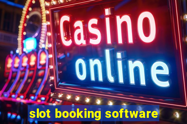 slot booking software