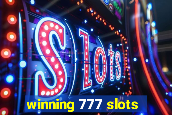 winning 777 slots