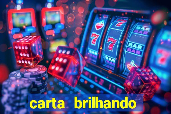 carta brilhando fortune tiger