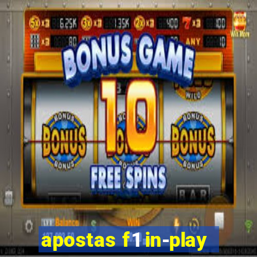 apostas f1 in-play