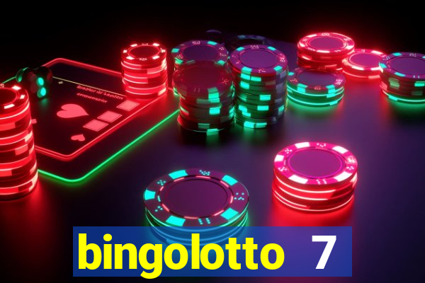 bingolotto 7 januari 2024