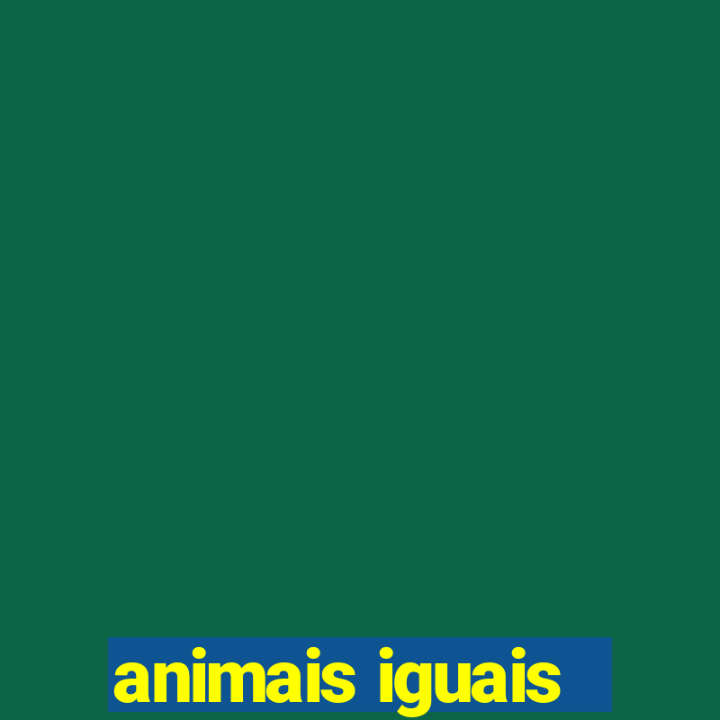 animais iguais