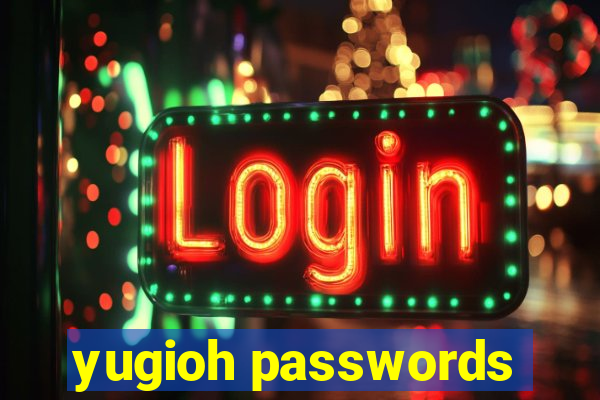 yugioh passwords