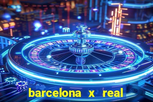 barcelona x real madrid multicanais