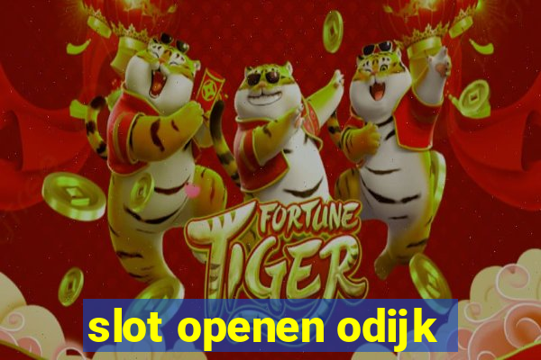 slot openen odijk