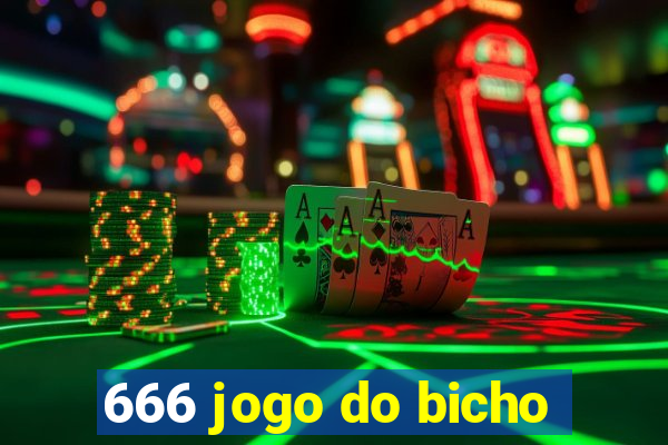 666 jogo do bicho