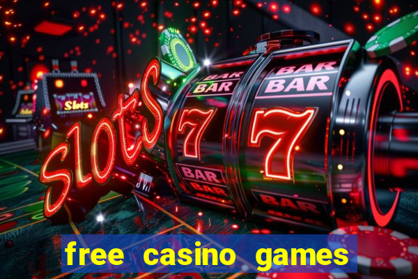 free casino games online slot machine