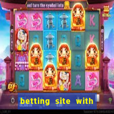 betting site with welcome bonus