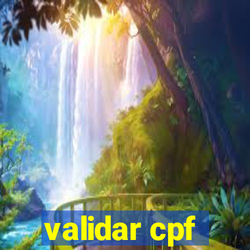 validar cpf