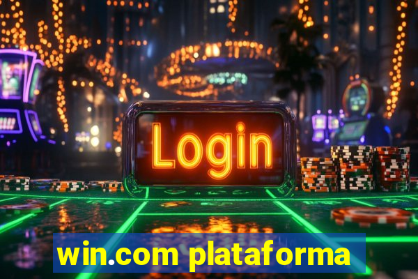 win.com plataforma