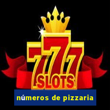 números de pizzaria