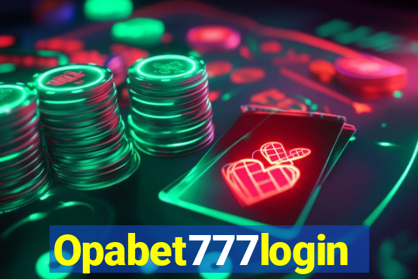 Opabet777login