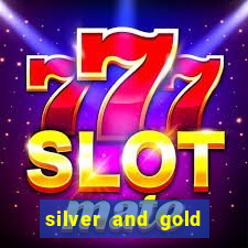 silver and gold slot machine