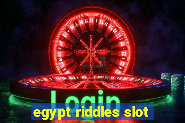 egypt riddles slot