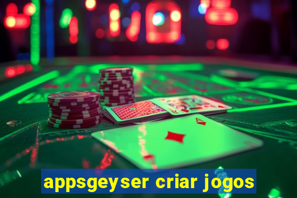 appsgeyser criar jogos