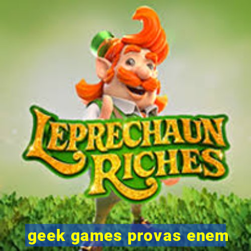 geek games provas enem