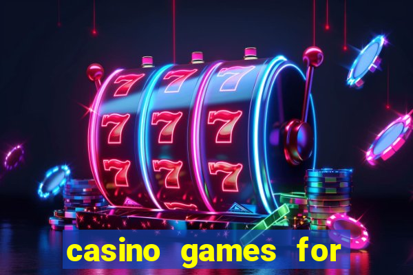 casino games for real cash