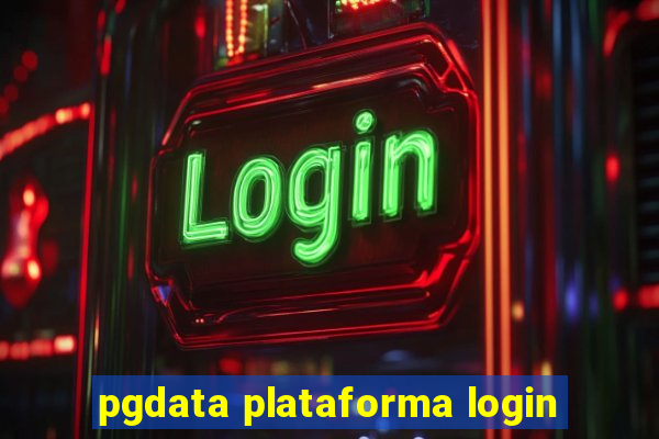 pgdata plataforma login