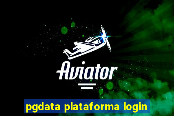 pgdata plataforma login