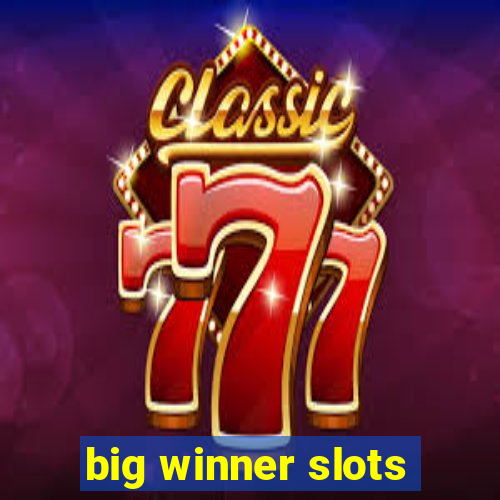 big winner slots