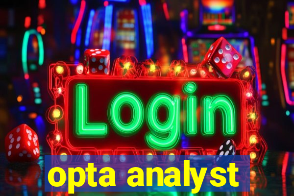 opta analyst