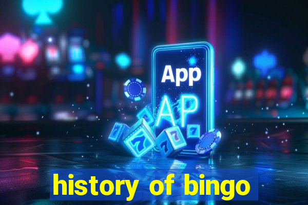 history of bingo