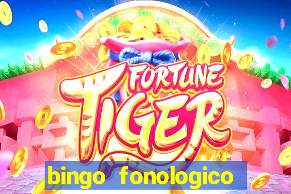 bingo fonologico para imprimir