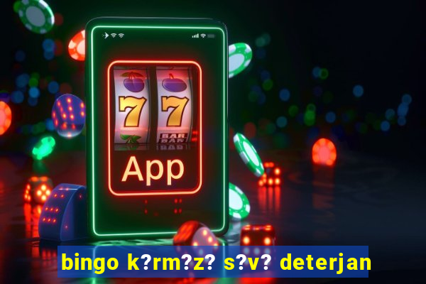 bingo k?rm?z? s?v? deterjan