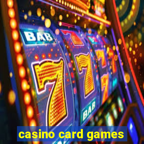 casino card games