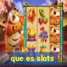 que es slots