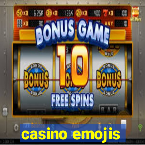 casino emojis