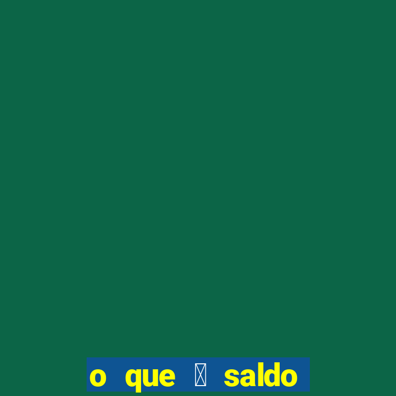 o que 茅 saldo demo no jogo