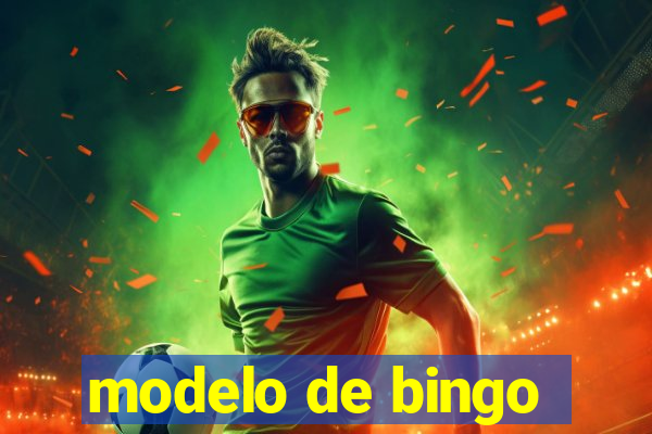 modelo de bingo