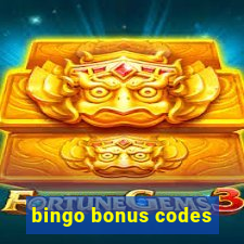 bingo bonus codes