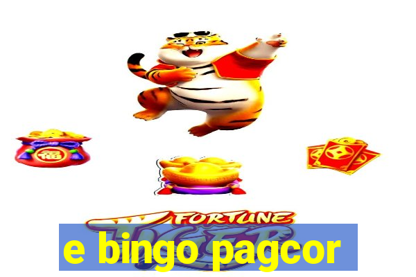 e bingo pagcor