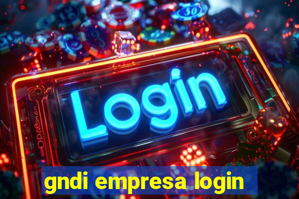 gndi empresa login