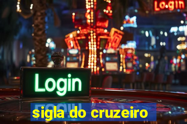 sigla do cruzeiro